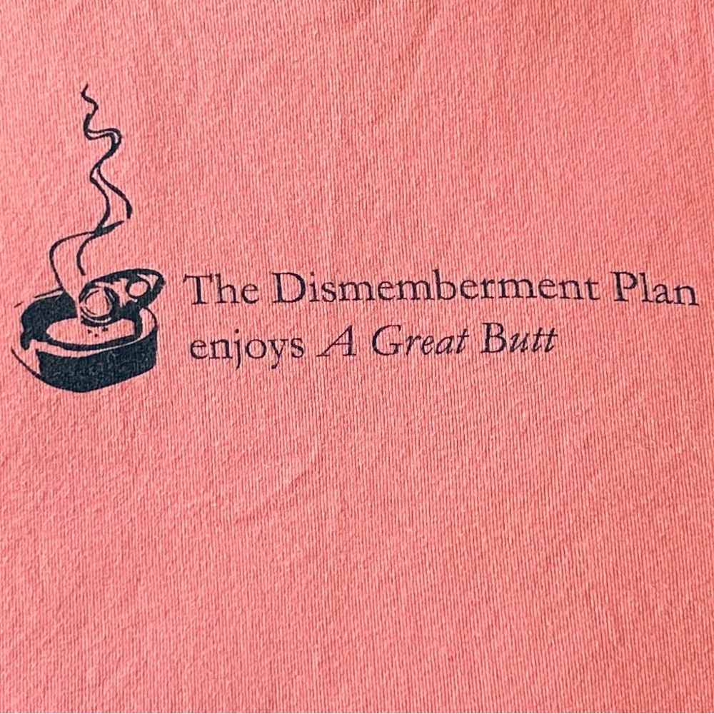 Dismemberment Plan Y2K Baby Tee - Pink